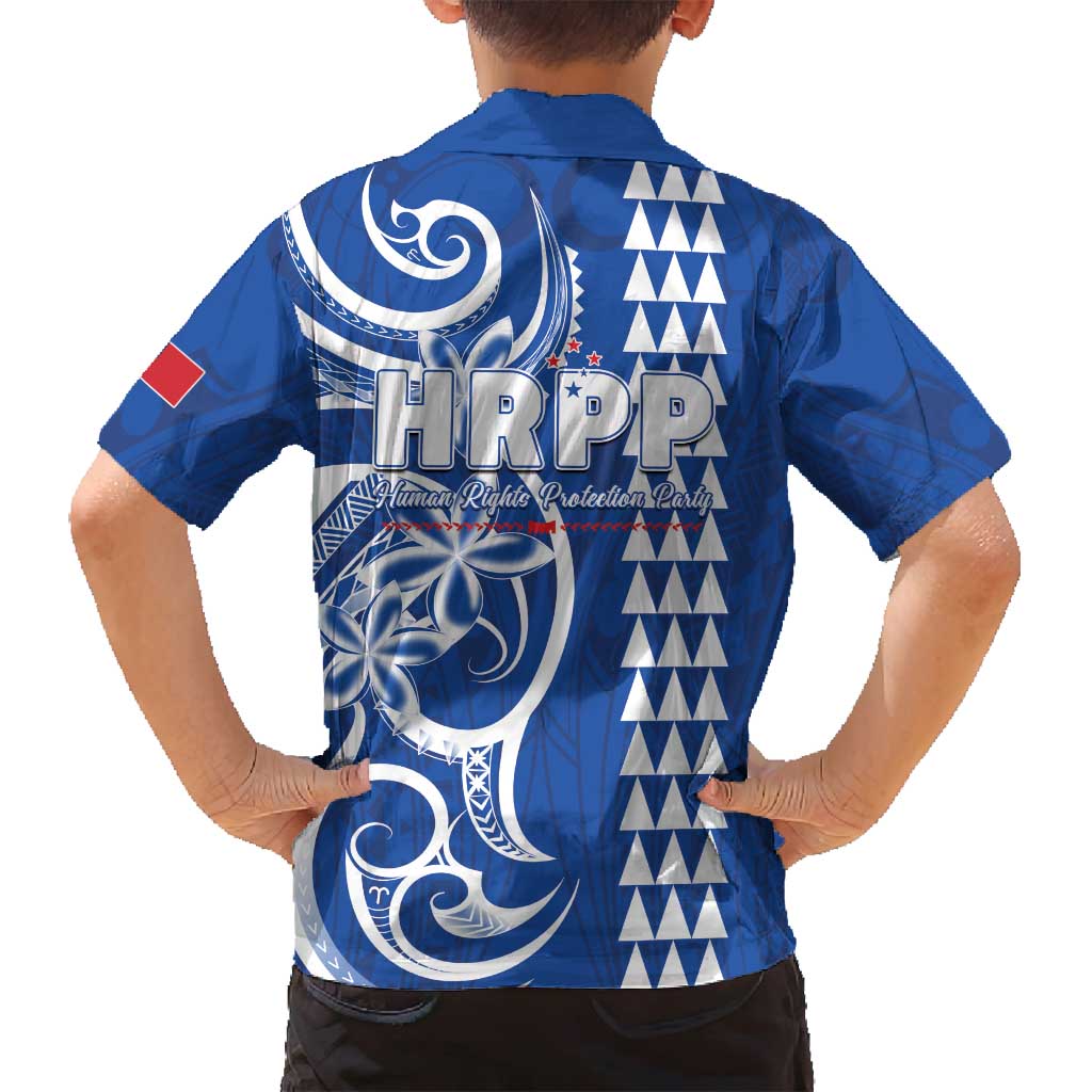 Samoa HRPP Party Family Matching Summer Maxi Dress and Hawaiian Shirt Polynesian Pattern - Polynesian Pride