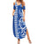 Samoa HRPP Party Family Matching Summer Maxi Dress and Hawaiian Shirt Polynesian Pattern - Polynesian Pride