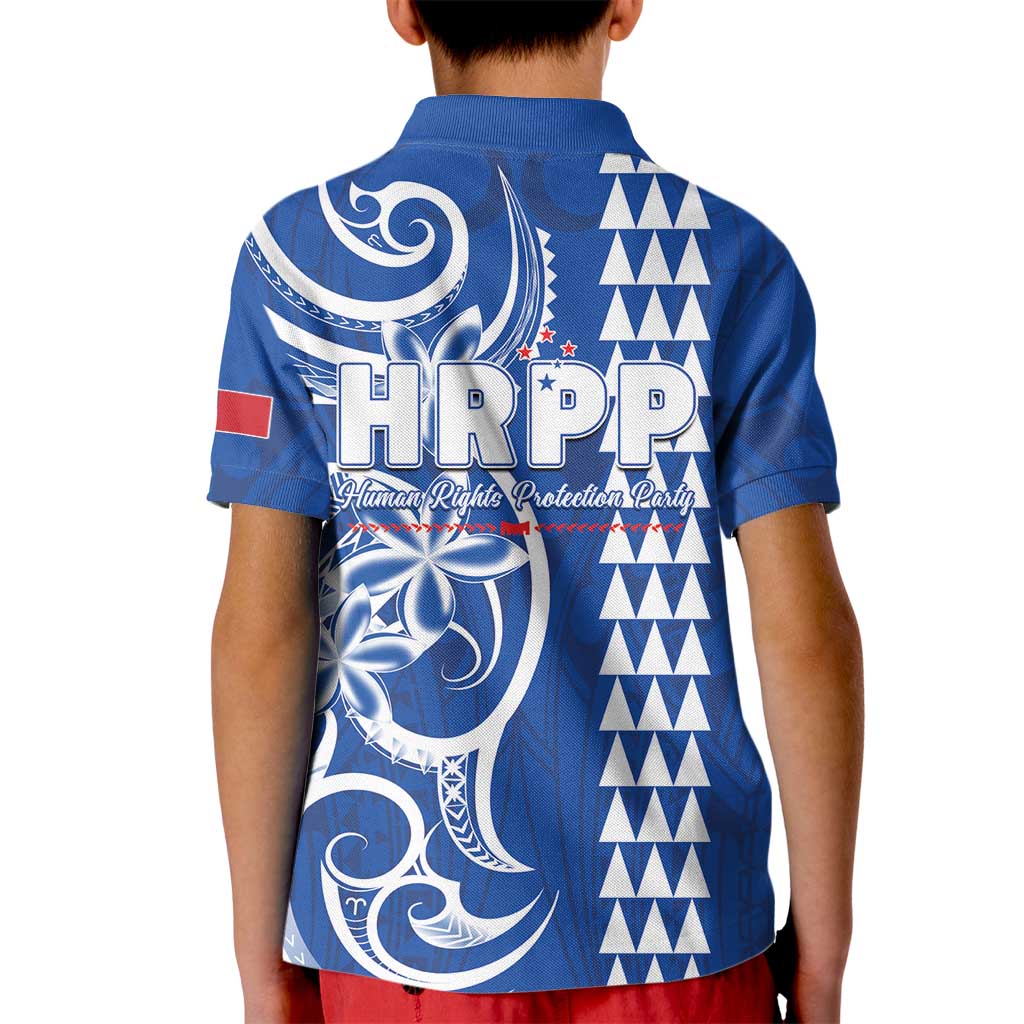 Samoa HRPP Party Kid Polo Shirt Polynesian Pattern LT05 - Polynesian Pride