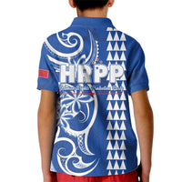 Samoa HRPP Party Kid Polo Shirt Polynesian Pattern LT05 - Polynesian Pride