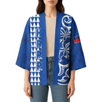 Samoa HRPP Party Kimono Polynesian Pattern - Polynesian Pride