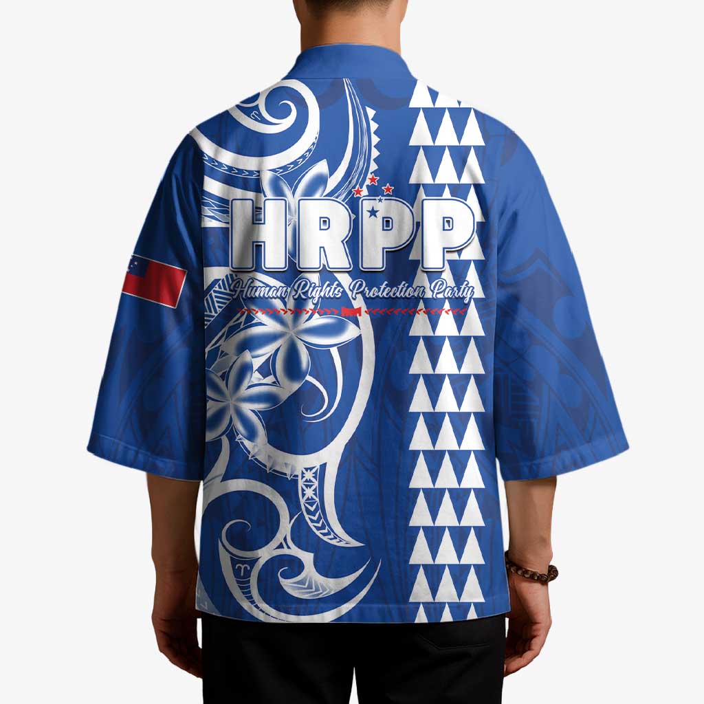 Samoa HRPP Party Kimono Polynesian Pattern - Polynesian Pride