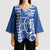 Samoa HRPP Party Kimono Sleeve Blouse Polynesian Pattern - Polynesian Pride