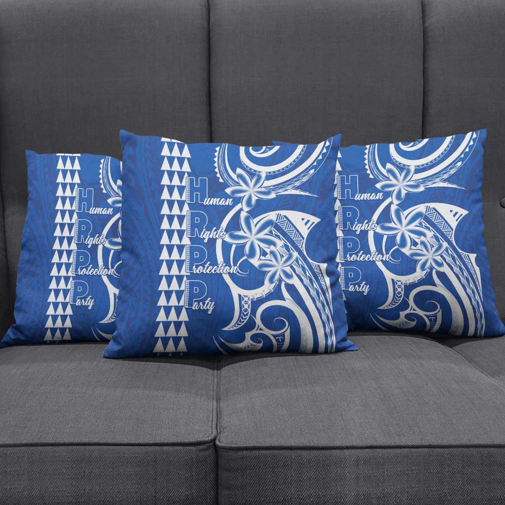 Samoa HRPP Party Pillow Cover Polynesian Pattern - Polynesian Pride