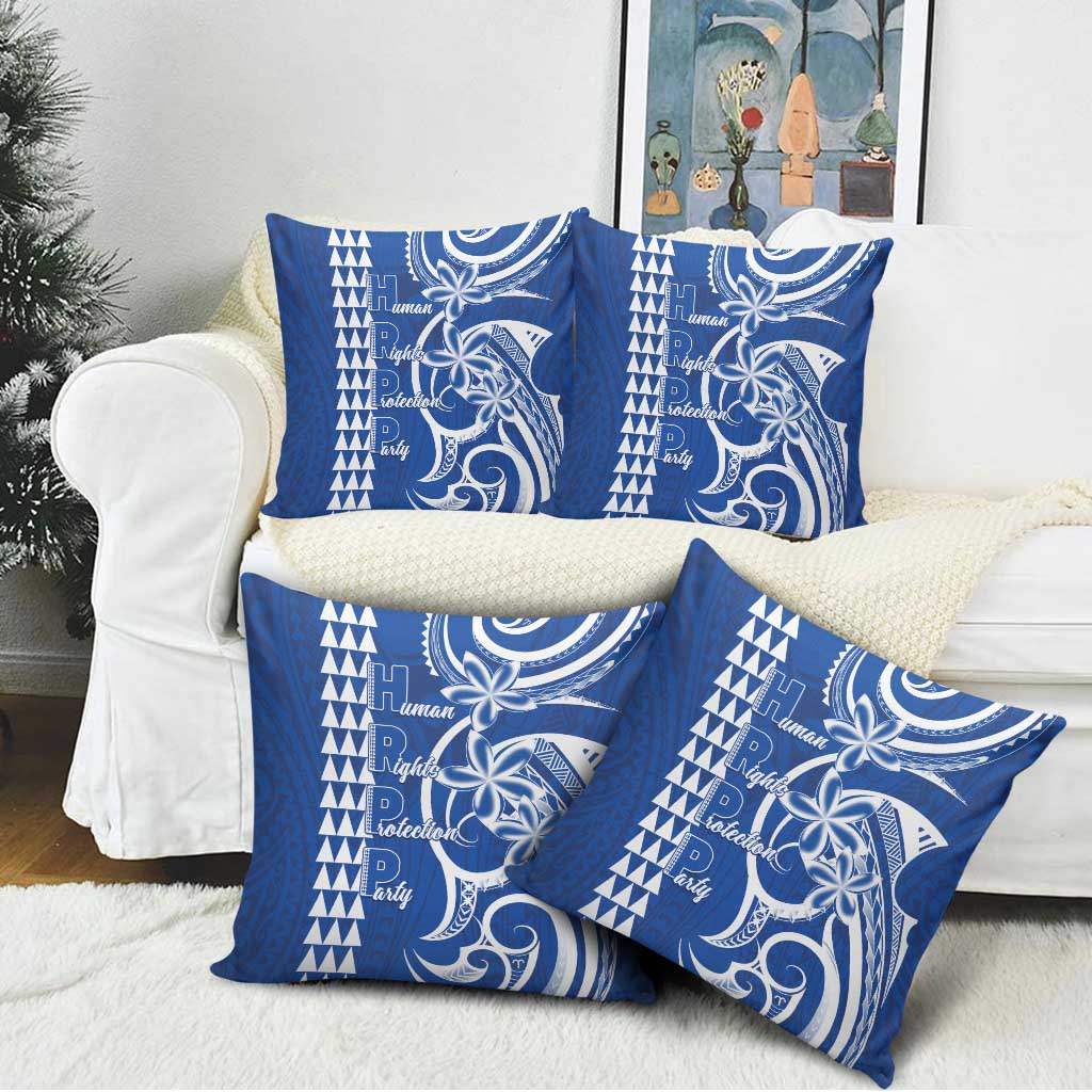 Samoa HRPP Party Pillow Cover Polynesian Pattern - Polynesian Pride