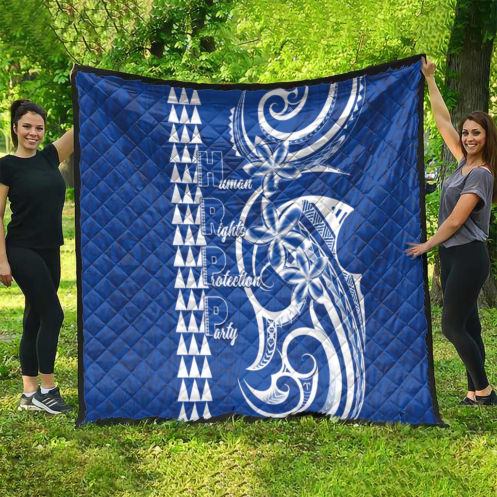 Samoa HRPP Party Quilt Polynesian Pattern - Polynesian Pride
