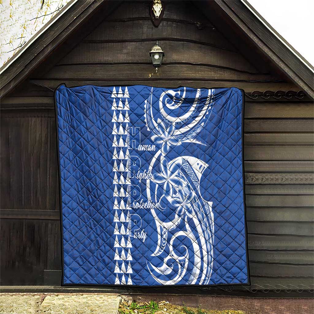 Samoa HRPP Party Quilt Polynesian Pattern - Polynesian Pride