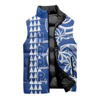 Samoa HRPP Party Sleeveless Puffer Jacket Polynesian Pattern - Polynesian Pride