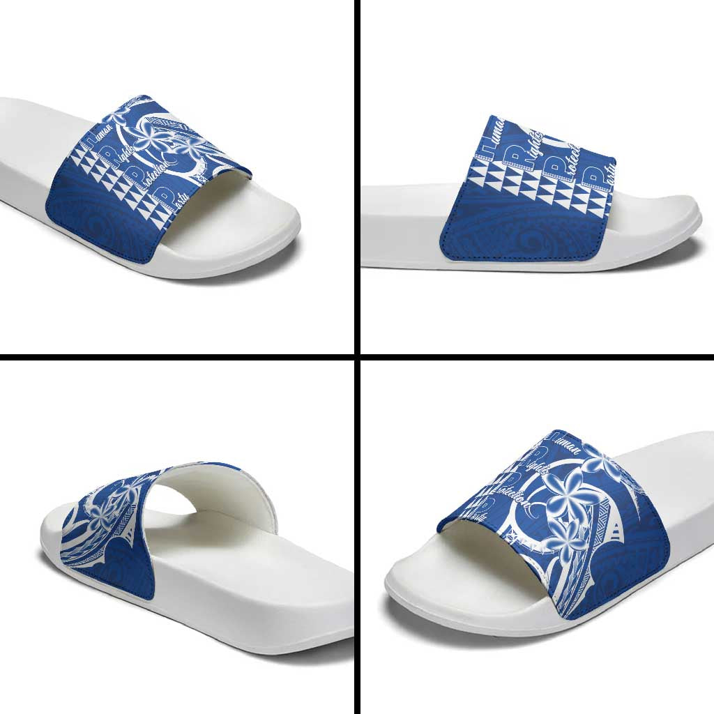 Samoa HRPP Party Slide Sandals Polynesian Pattern - Polynesian Pride