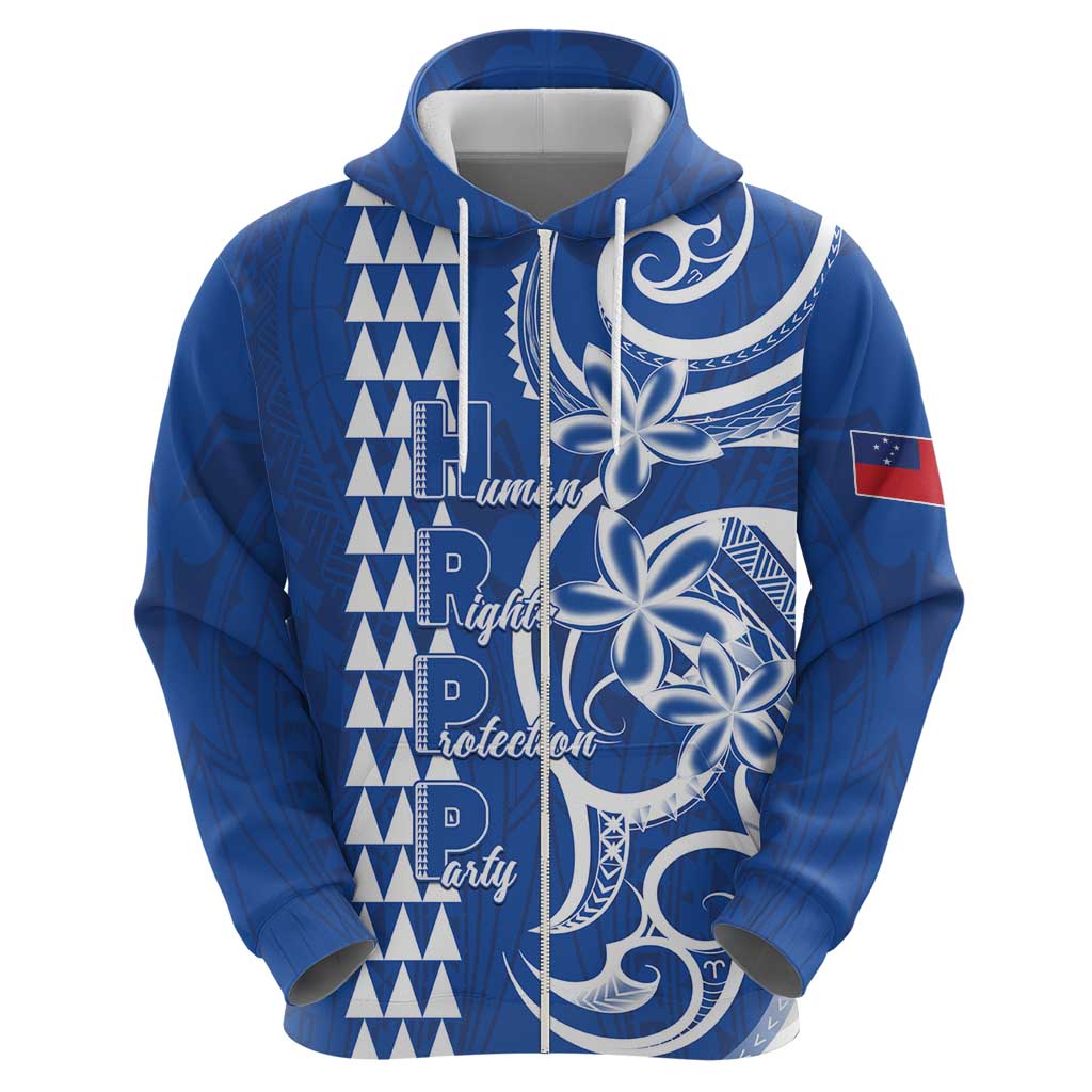 Samoa HRPP Party Zip Hoodie Polynesian Pattern LT05 - Polynesian Pride