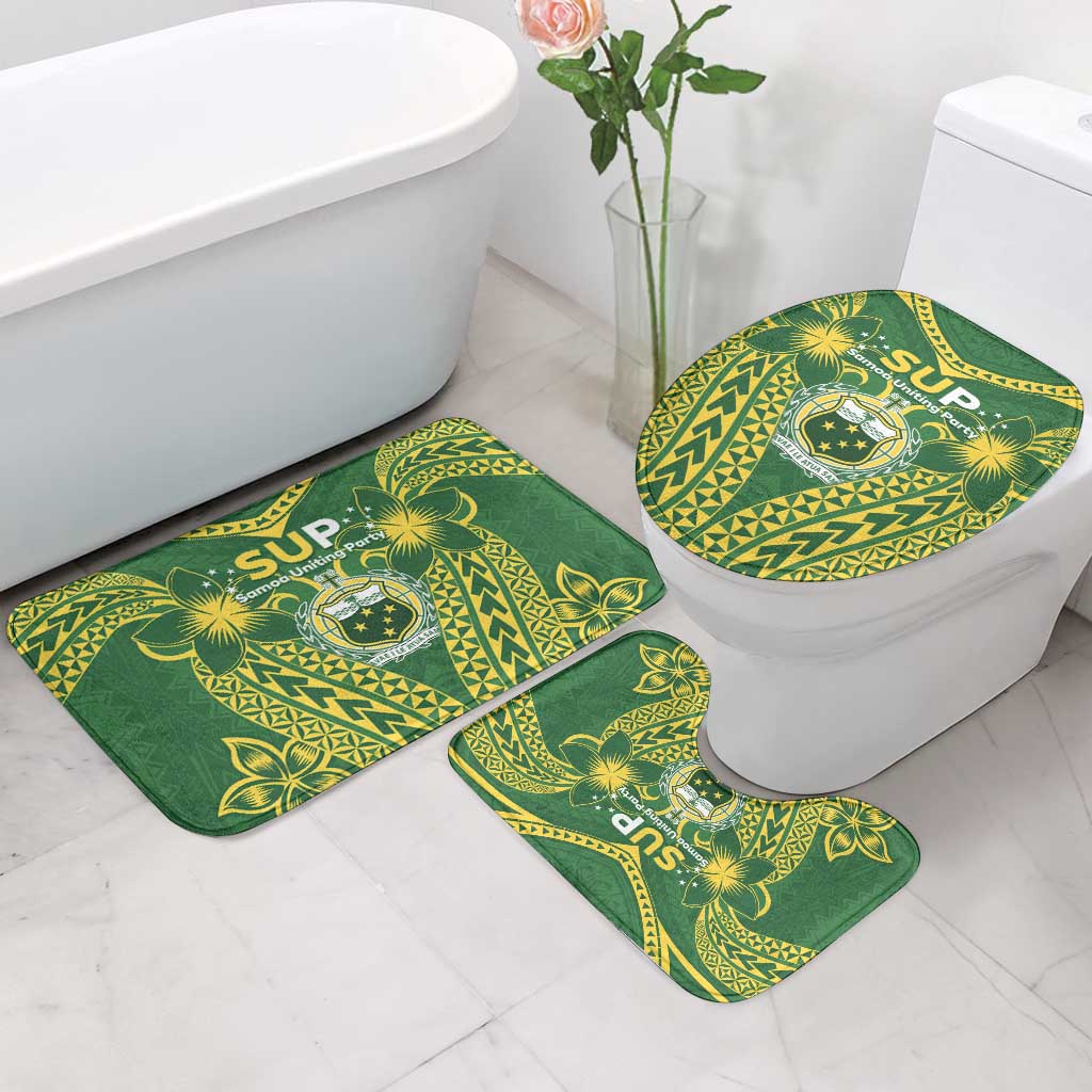 Samoa SUP Bathroom Set Samoan Coat Of Arms - Polynesian Pride