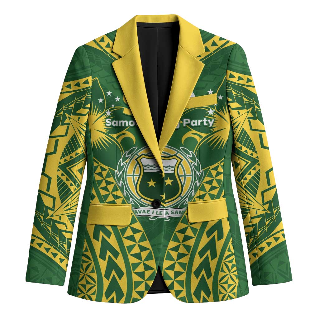 Samoa SUP Blazer Samoan Coat Of Arms - Polynesian Pride