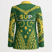 Samoa SUP Blazer Samoan Coat Of Arms - Polynesian Pride