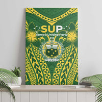 Samoa SUP Canvas Wall Art Samoan Coat Of Arms - Polynesian Pride