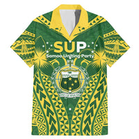 Samoa SUP Family Matching Mermaid Dress and Hawaiian Shirt Samoan Coat Of Arms - Polynesian Pride