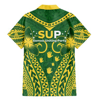 Samoa SUP Family Matching Mermaid Dress and Hawaiian Shirt Samoan Coat Of Arms - Polynesian Pride