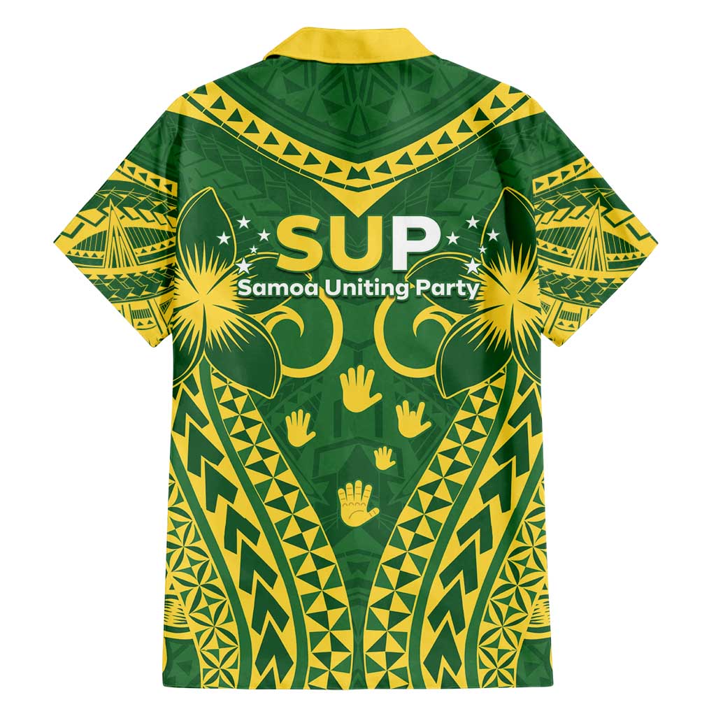 Samoa SUP Family Matching Off Shoulder Maxi Dress and Hawaiian Shirt Samoan Coat Of Arms - Polynesian Pride