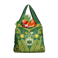 Samoa SUP Grocery Bag Samoan Coat Of Arms - Polynesian Pride