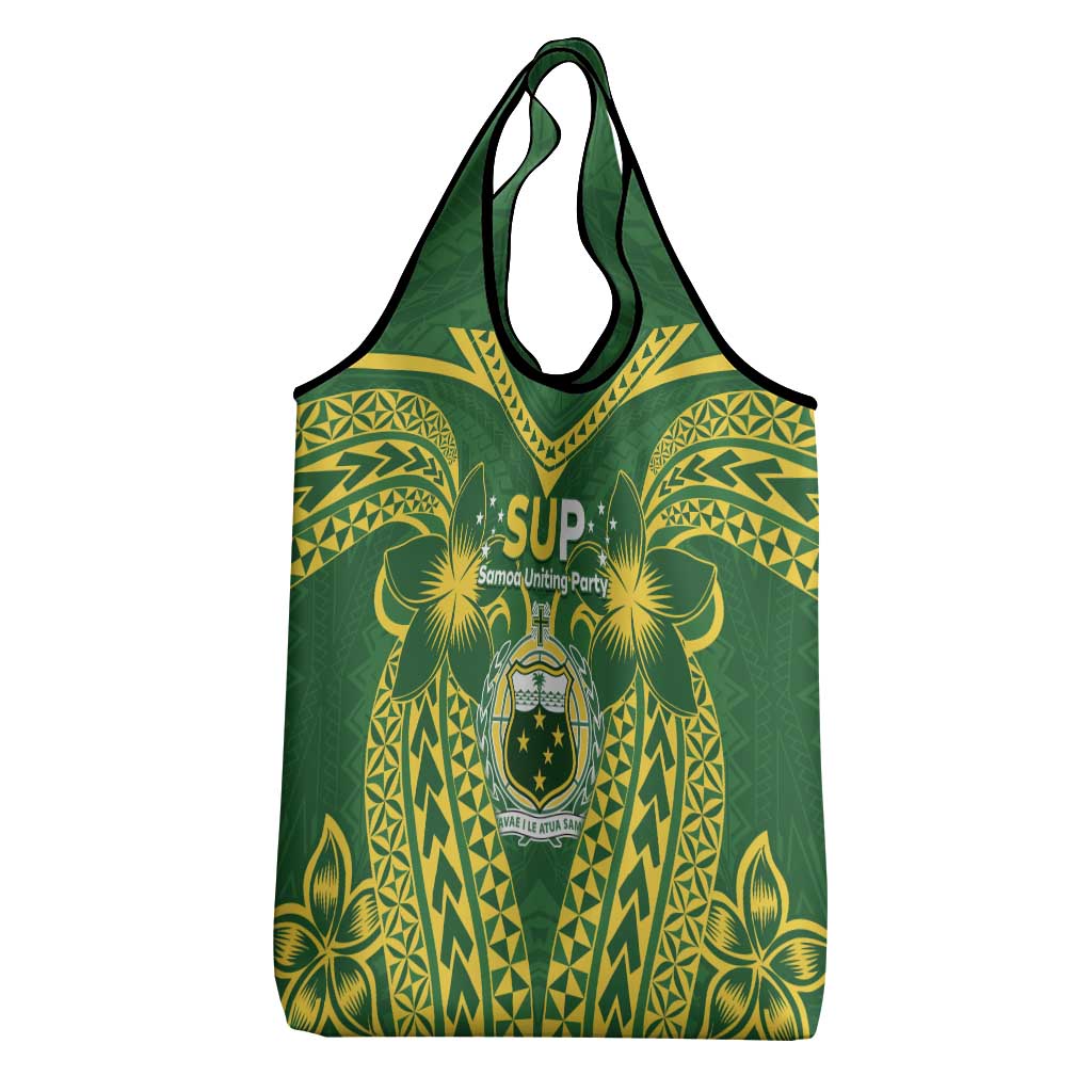 Samoa SUP Grocery Bag Samoan Coat Of Arms - Polynesian Pride