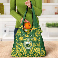 Samoa SUP Grocery Bag Samoan Coat Of Arms - Polynesian Pride