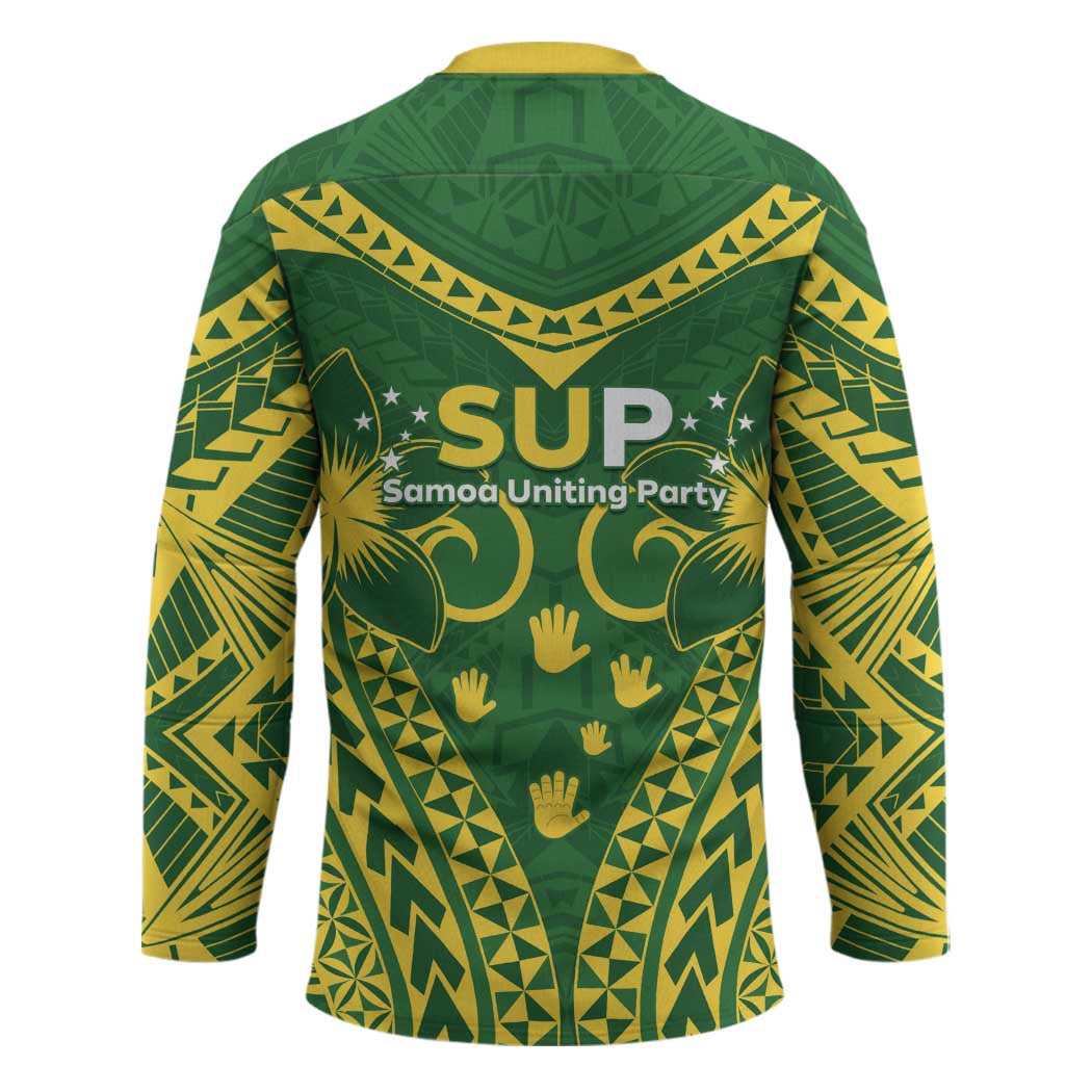 Samoa SUP Hockey Jersey Samoan Coat Of Arms - Polynesian Pride