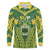 Samoa SUP Long Sleeve Polo Shirt Samoan Coat Of Arms - Polynesian Pride
