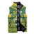 Samoa SUP Sleeveless Puffer Jacket Samoan Coat Of Arms - Polynesian Pride