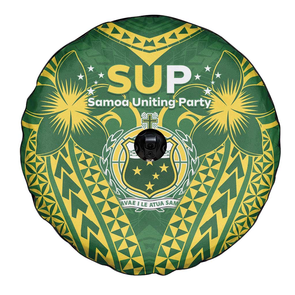Samoa SUP Spare Tire Cover Samoan Coat Of Arms - Polynesian Pride