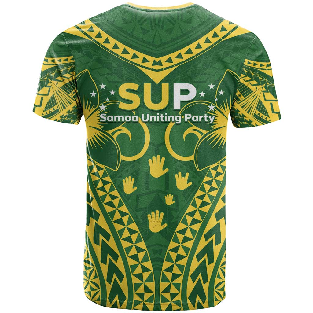 Samoa SUP T Shirt Samoan Coat Of Arms - Polynesian Pride