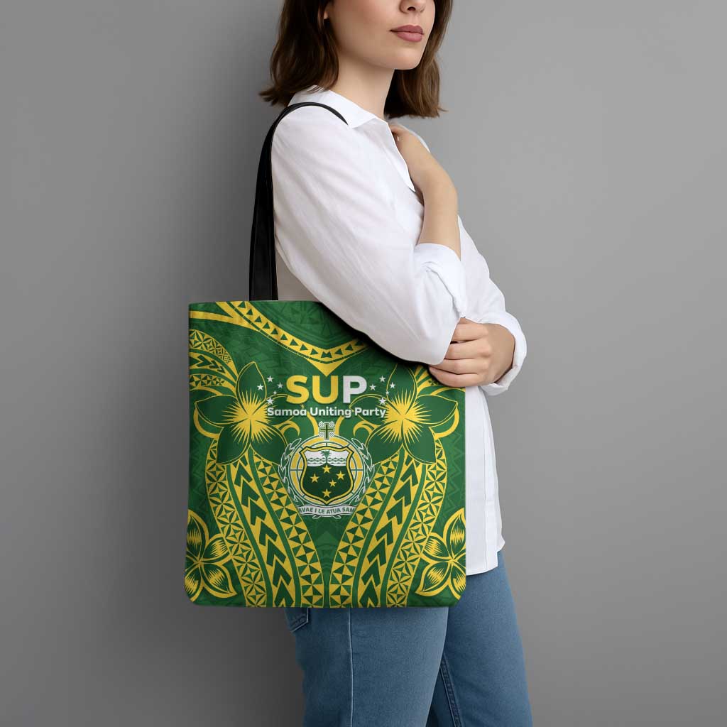 Samoa SUP Tote Bag Samoan Coat Of Arms - Polynesian Pride