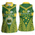 Samoa SUP Women Sleeveless Polo Shirt Samoan Coat Of Arms - Polynesian Pride