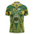 Samoa SUP Zipper Polo Shirt Samoan Coat Of Arms - Polynesian Pride