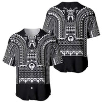 Philippines Igorot Tribal Art Tattoo Black Baseball Jersey - Polynesian Pride