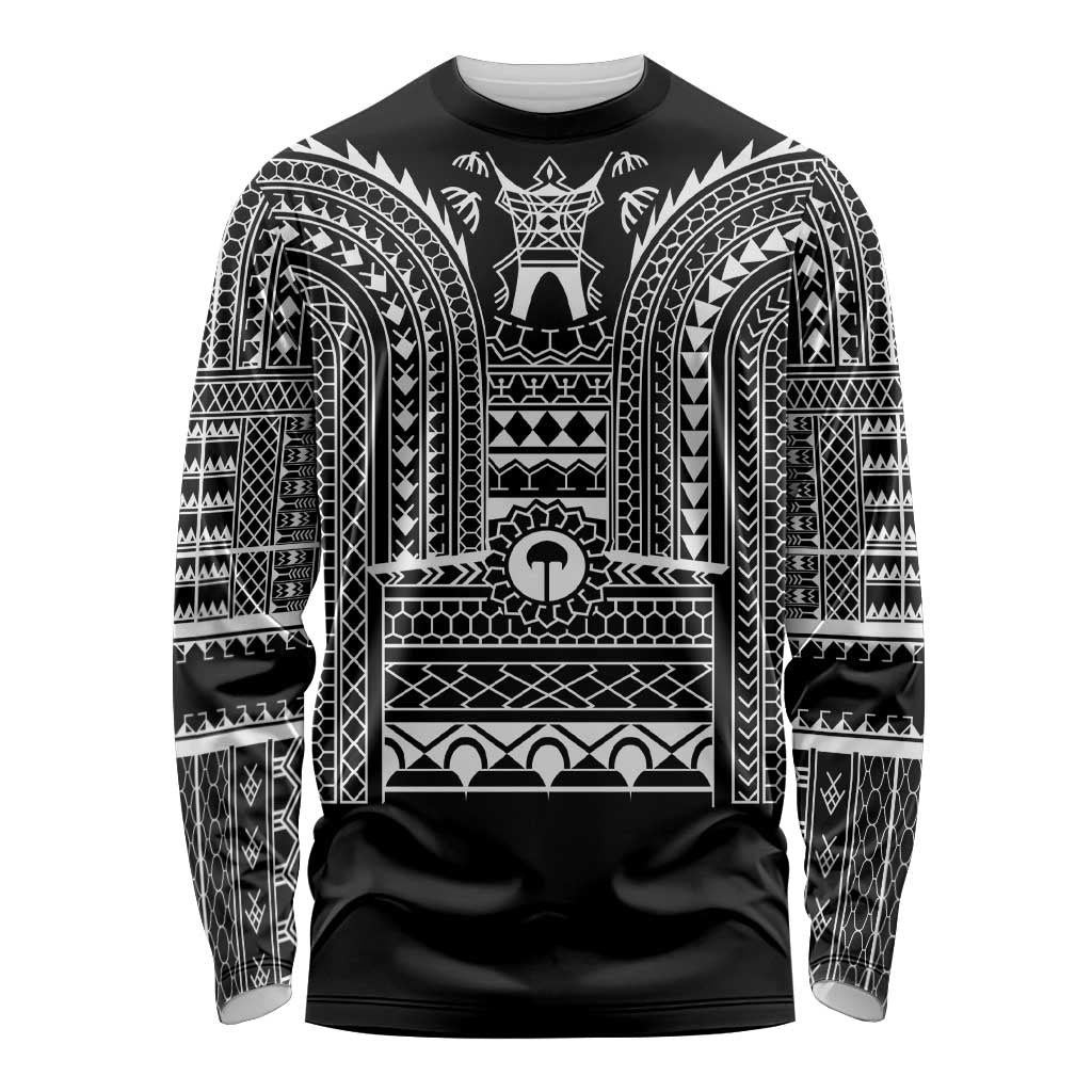 Philippines Igorot Tribal Art Tattoo Black Long Sleeve Shirt - Polynesian Pride