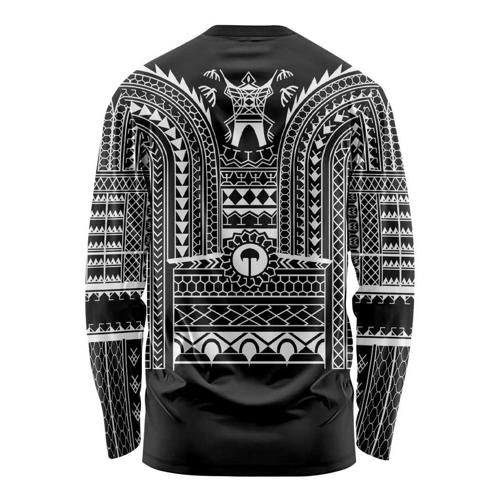 Philippines Igorot Tribal Art Tattoo Black Long Sleeve Shirt - Polynesian Pride