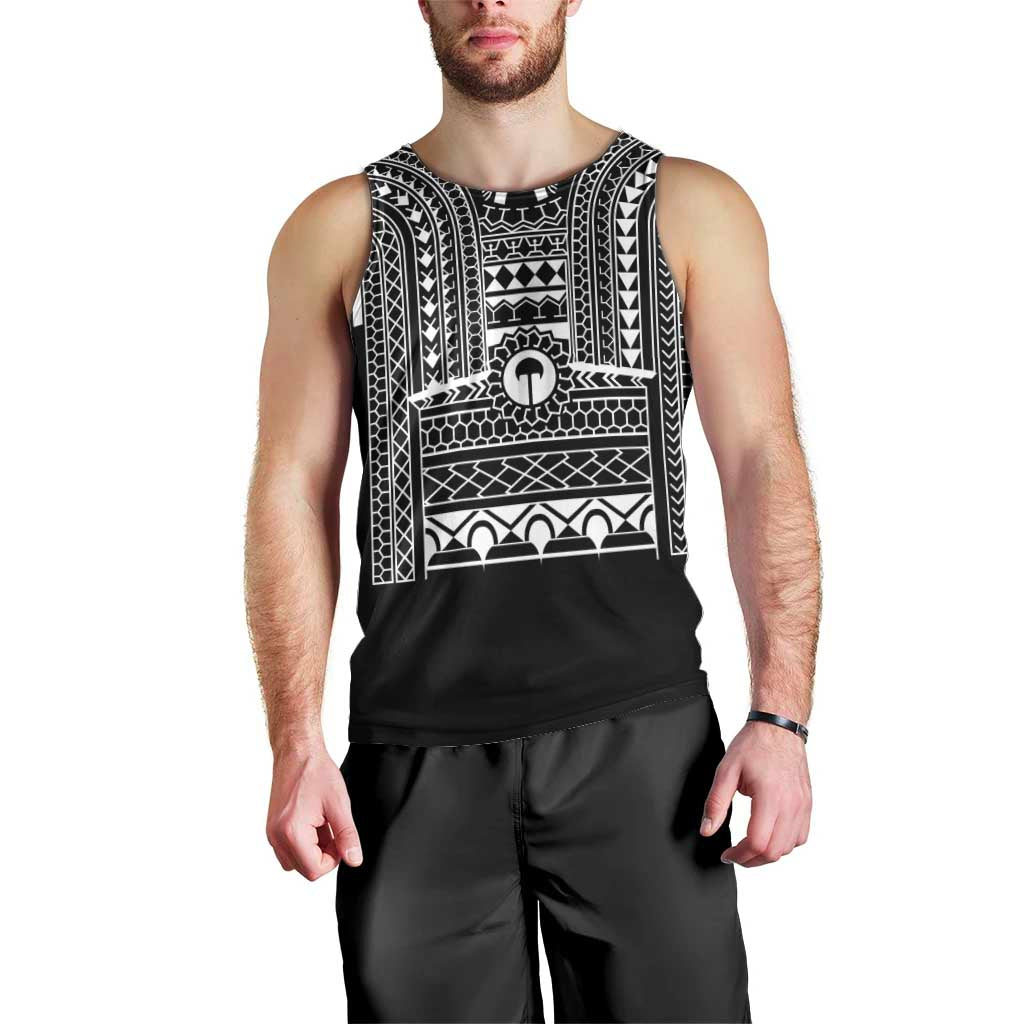 Philippines Igorot Tribal Art Tattoo Black Men Tank Top - Polynesian Pride