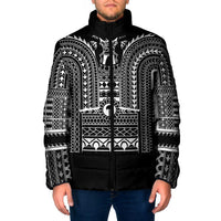Philippines Igorot Tribal Art Tattoo Black Padded Jacket - Polynesian Pride