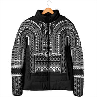 Philippines Igorot Tribal Art Tattoo Black Padded Jacket - Polynesian Pride