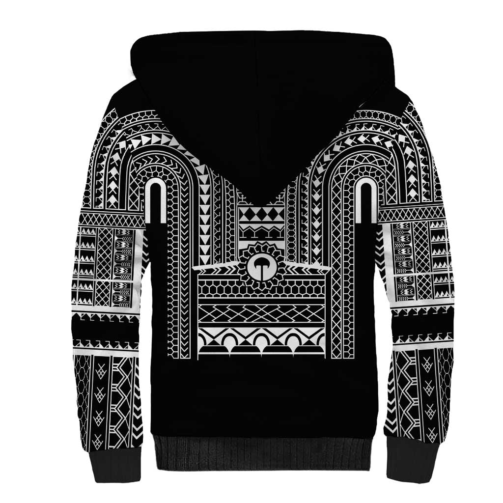 Philippines Igorot Tribal Art Tattoo Black Sherpa Hoodie - Polynesian Pride