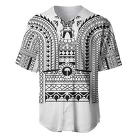 Philippines Igorot Tribal Art Tattoo White Baseball Jersey - Polynesian Pride