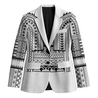 Philippines Igorot Tribal Art Tattoo White Blazer - Polynesian Pride
