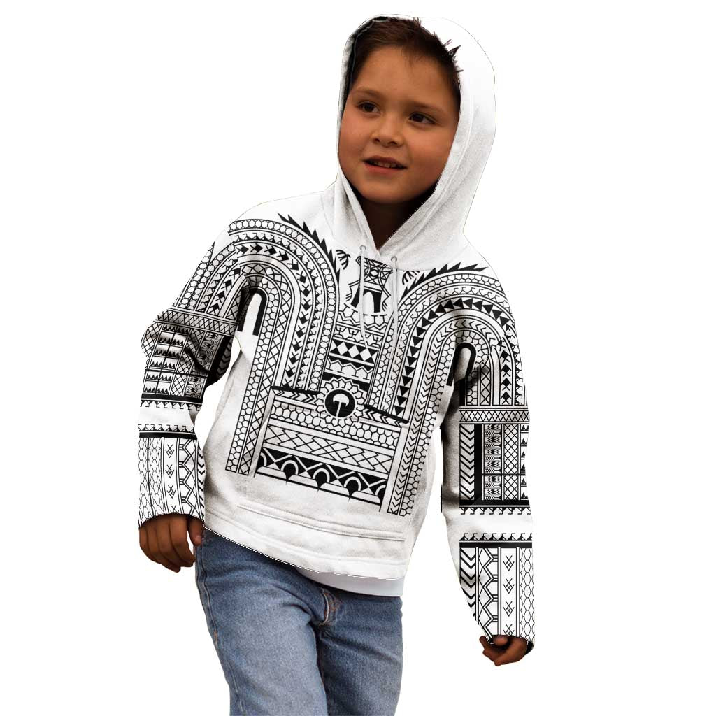 Philippines Igorot Tribal Art Tattoo White Kid Hoodie - Polynesian Pride