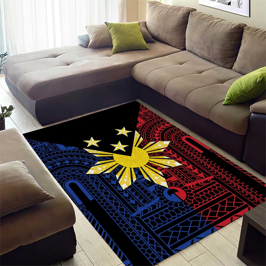 Philippines Sun Star Area Rug Igorot Tribal Inspiration - Polynesian Pride