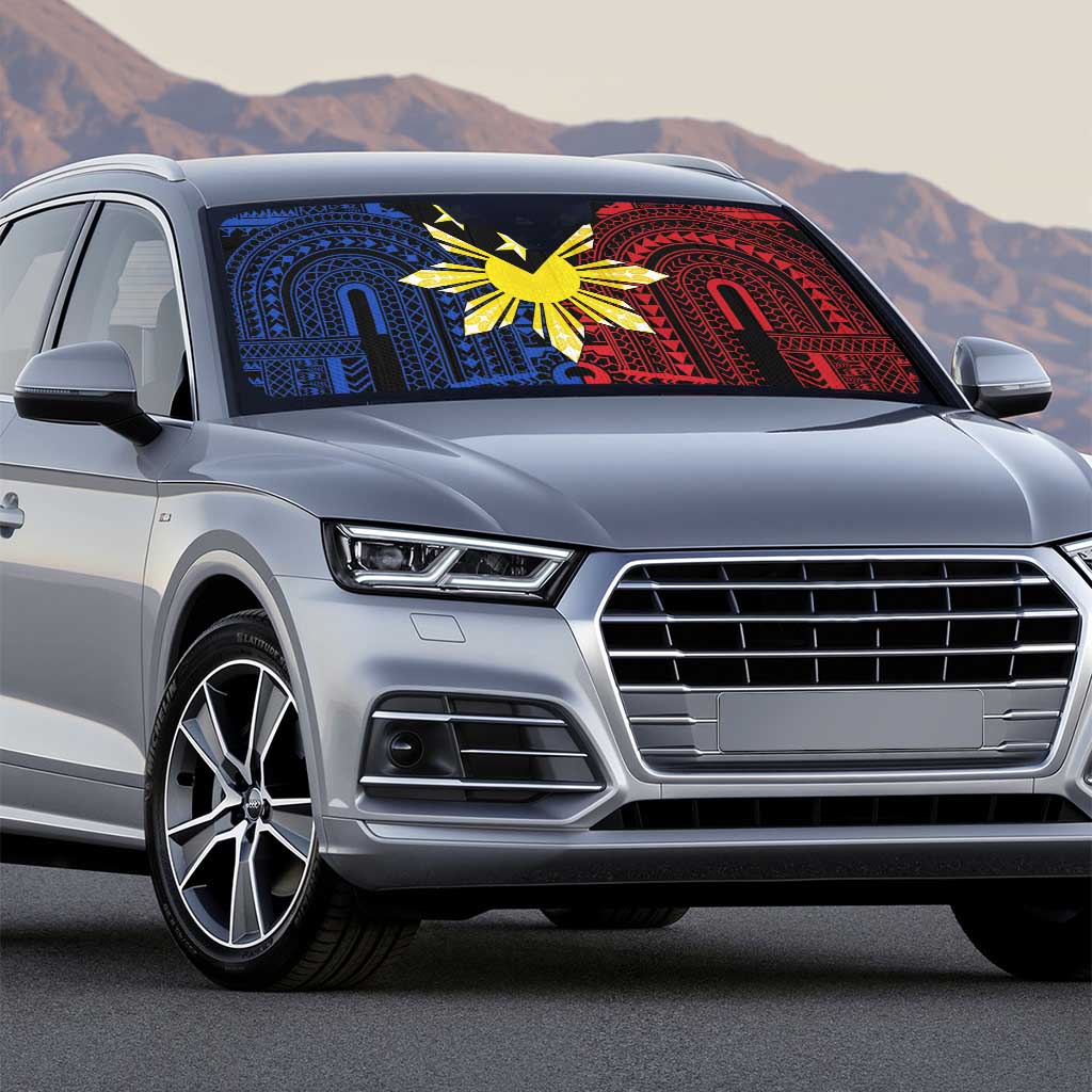 Philippines Sun Star Auto Sun Shade Igorot Tribal Inspiration - Polynesian Pride