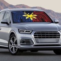 Philippines Sun Star Auto Sun Shade Igorot Tribal Inspiration - Polynesian Pride