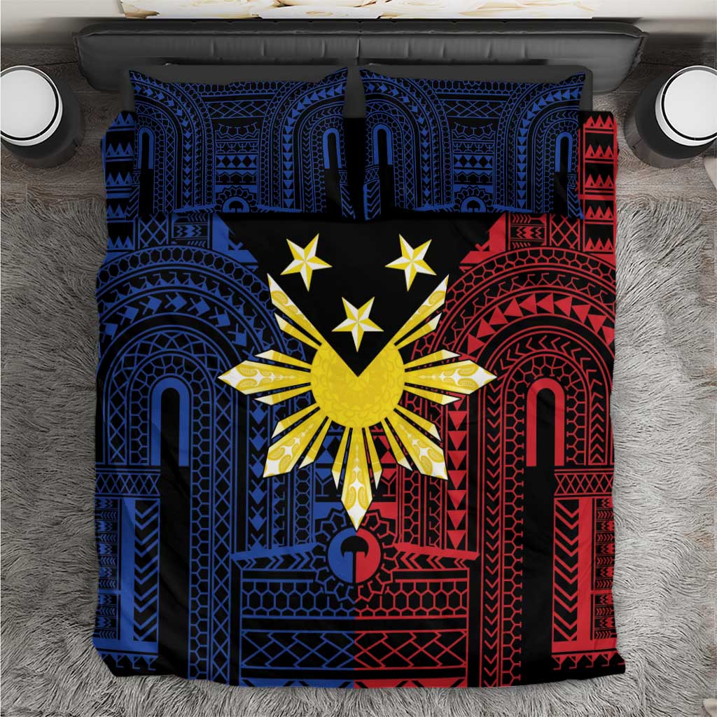 Philippines Sun Star Bedding Set Igorot Tribal Inspiration - Polynesian Pride