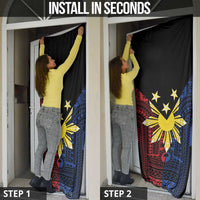 Philippines Sun Star Door Cover Igorot Tribal Inspiration - Polynesian Pride