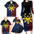 Philippines Sun Star Family Matching Long Sleeve Bodycon Dress and Hawaiian Shirt Igorot Tribal Inspiration - Polynesian Pride