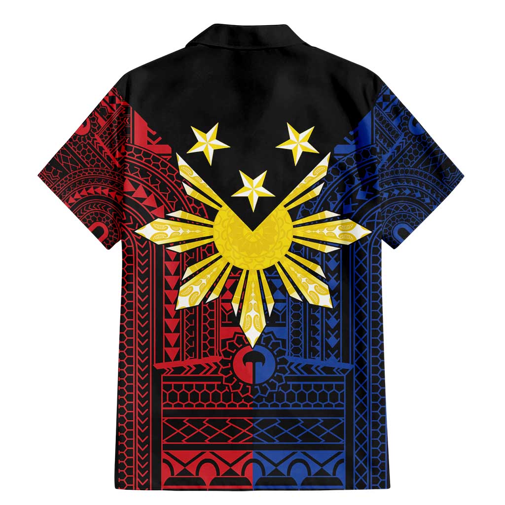 Philippines Sun Star Family Matching Mermaid Dress and Hawaiian Shirt Igorot Tribal Inspiration - Polynesian Pride