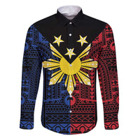 Philippines Sun Star Family Matching Puletasi and Hawaiian Shirt Igorot Tribal Inspiration - Polynesian Pride